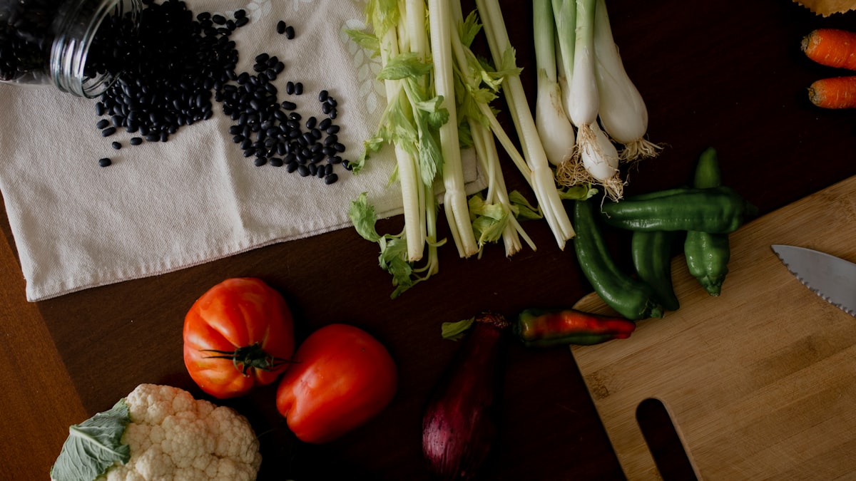 Mediterranean salad with grains, vegetables, and feta cheese